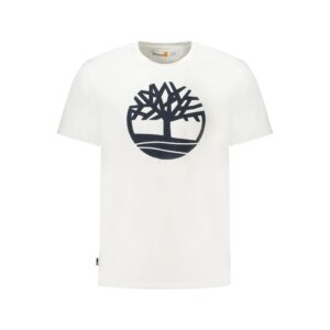 White Cotton Men T-Shirt