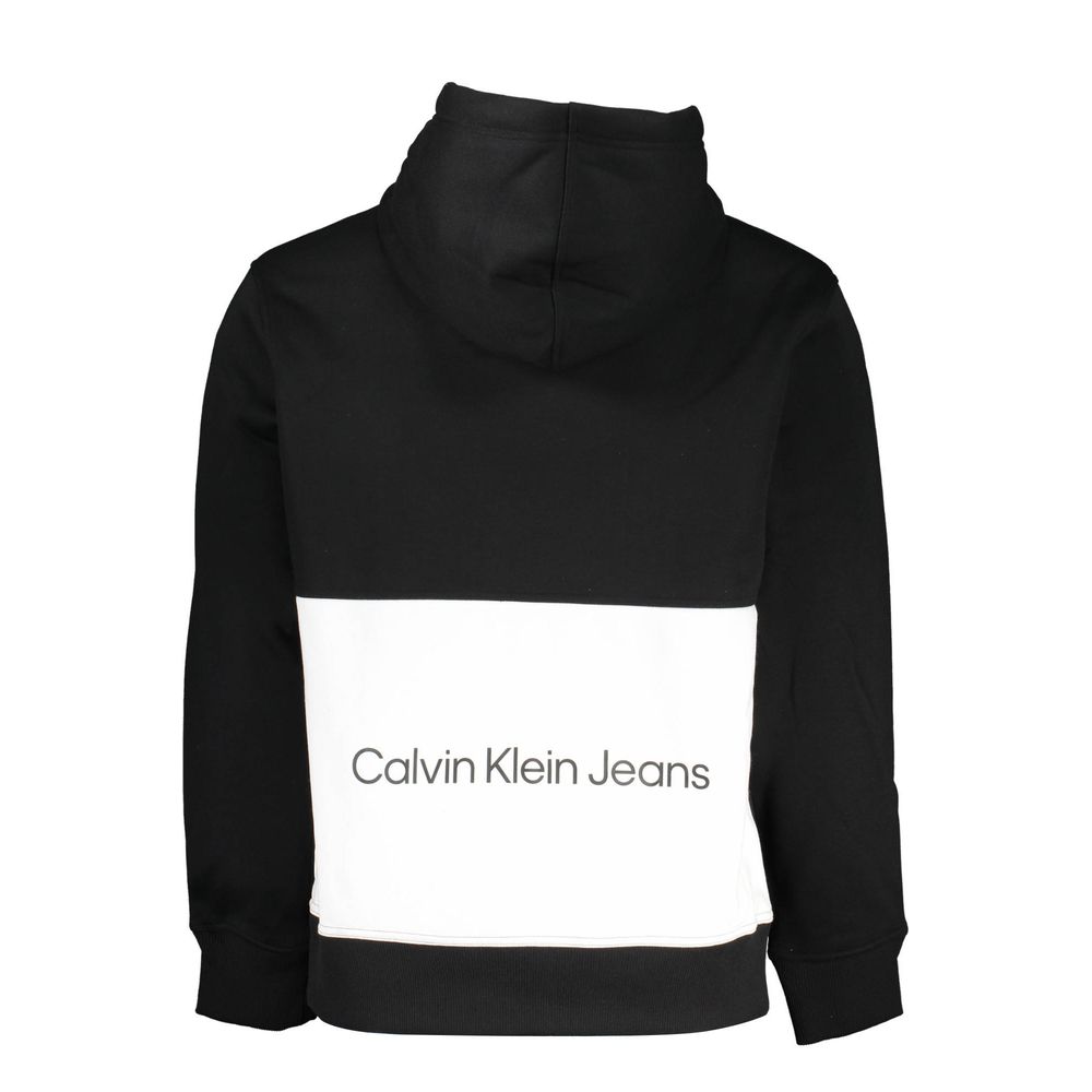 Black Urban Style Mens Hoodie designed by Calvin Klein - Image 2