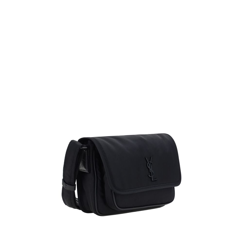 Elegant Black YSL Logo Shoulder Bag designed by Saint Lauren - Image 2