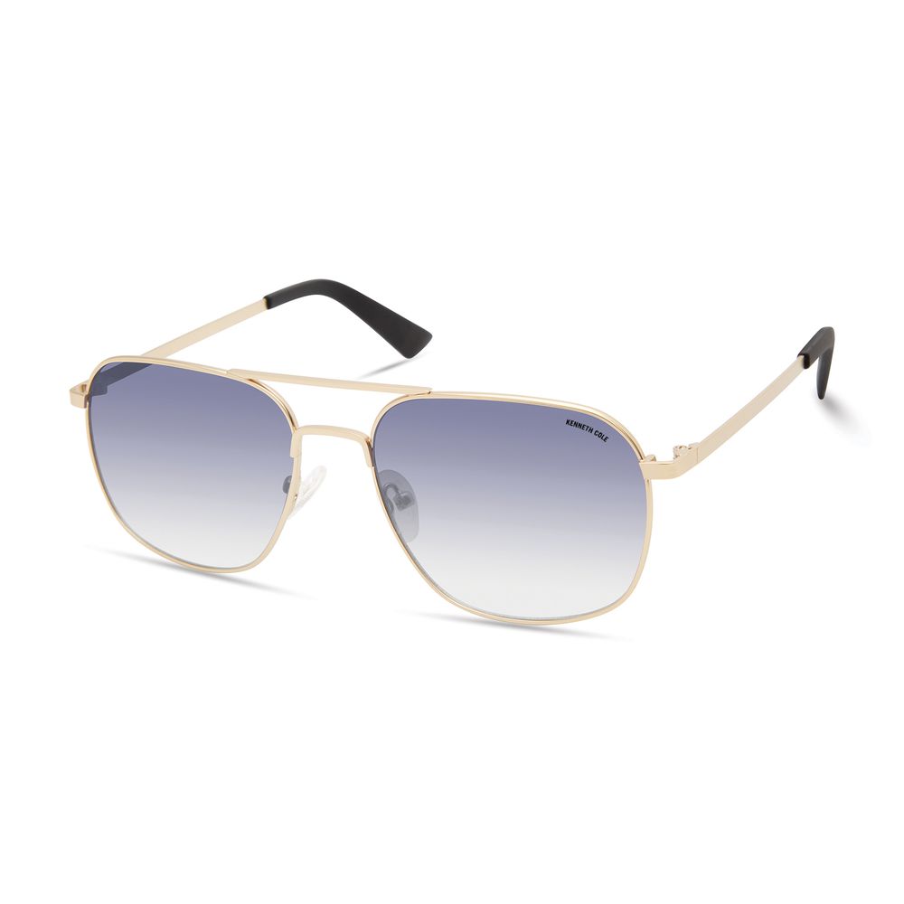 Classic Gold Metal Sunglasses designed by Kenneth Cole