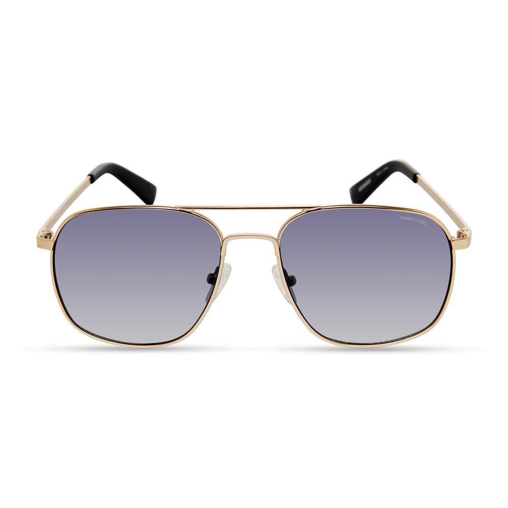 Classic Gold Metal Sunglasses designed by Kenneth Cole - Image 2