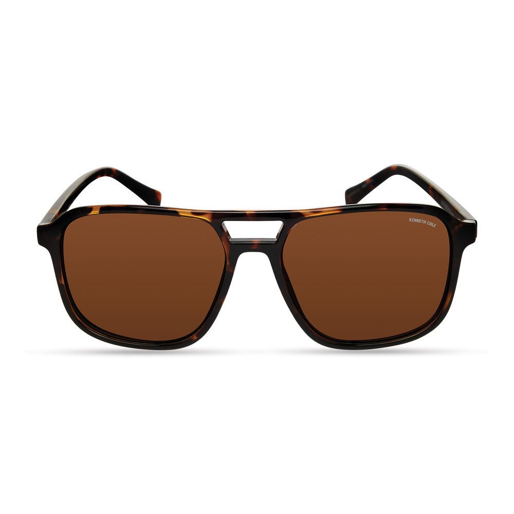 Stylish Brown Injected Sunglasses designed by Kenneth Cole - Image 2