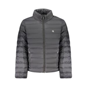 Nero Poliammide Mens Jacket designed by Calvin Klein