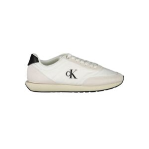 Classy White Low Top Men Sneaker designed by Calvin Klein