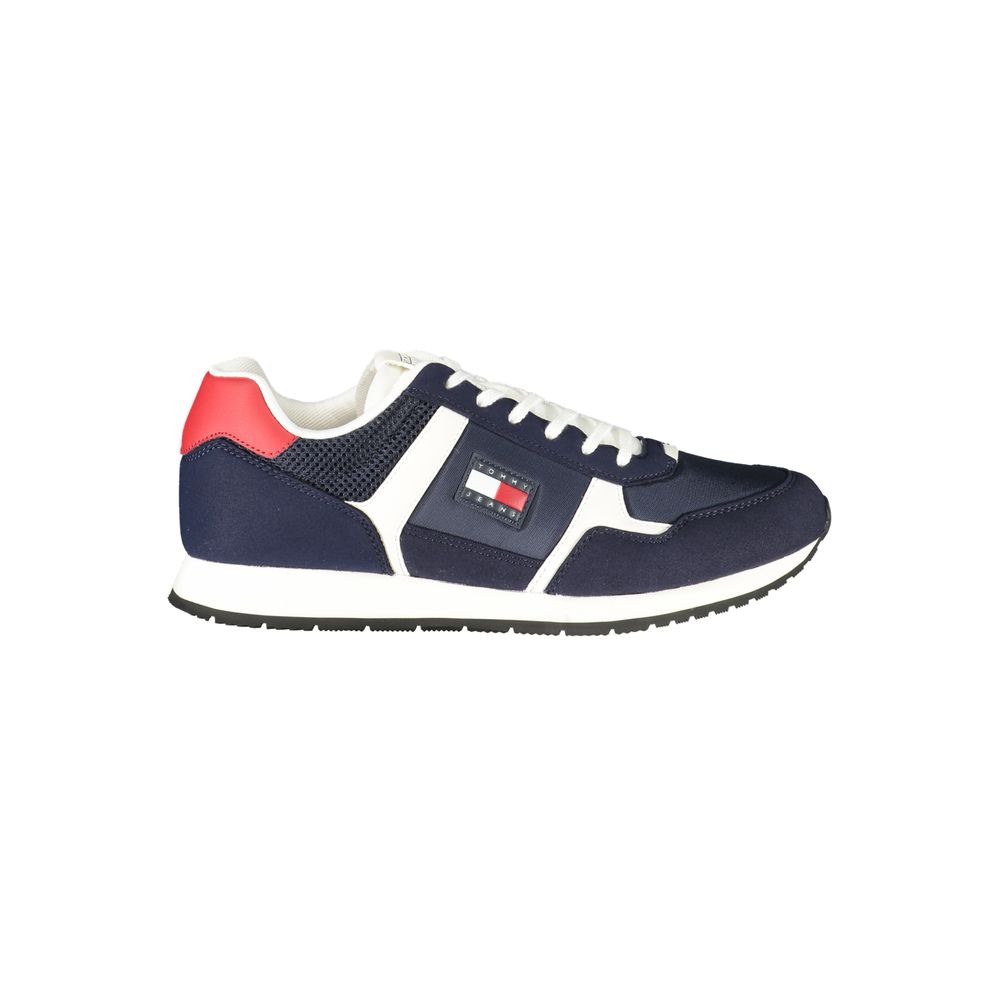 Blue Low Top Mens Sneaker designed by Tommy Hilfiger