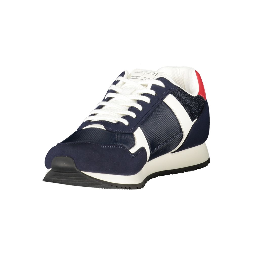 Blue Low Top Mens Sneaker designed by Tommy Hilfiger - Image 3