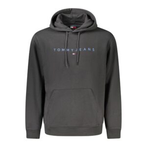 Black Cotton Men's Sweatshirt
