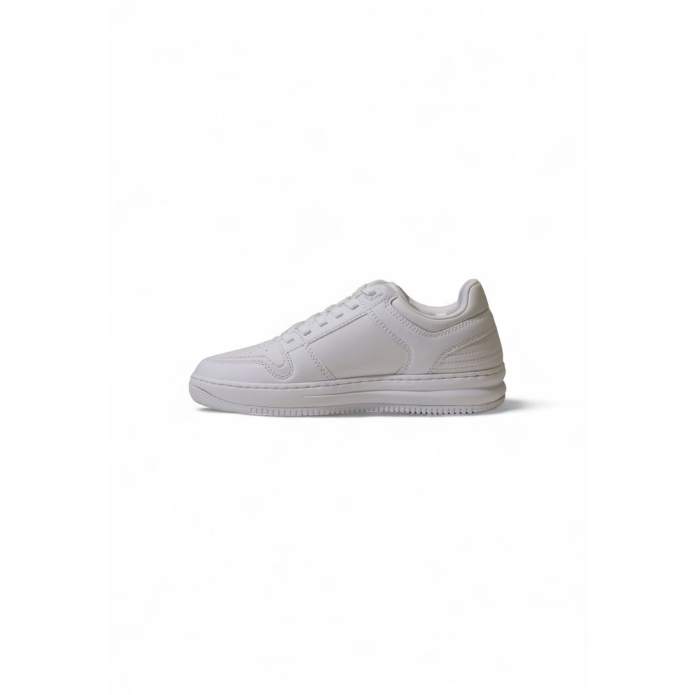 Chic White Low Top Athletic Sneakers designed by Emporio Armani - Image 3