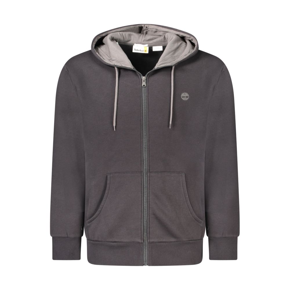 Casual Black Cotton Mens Hoodie designed by Timberland