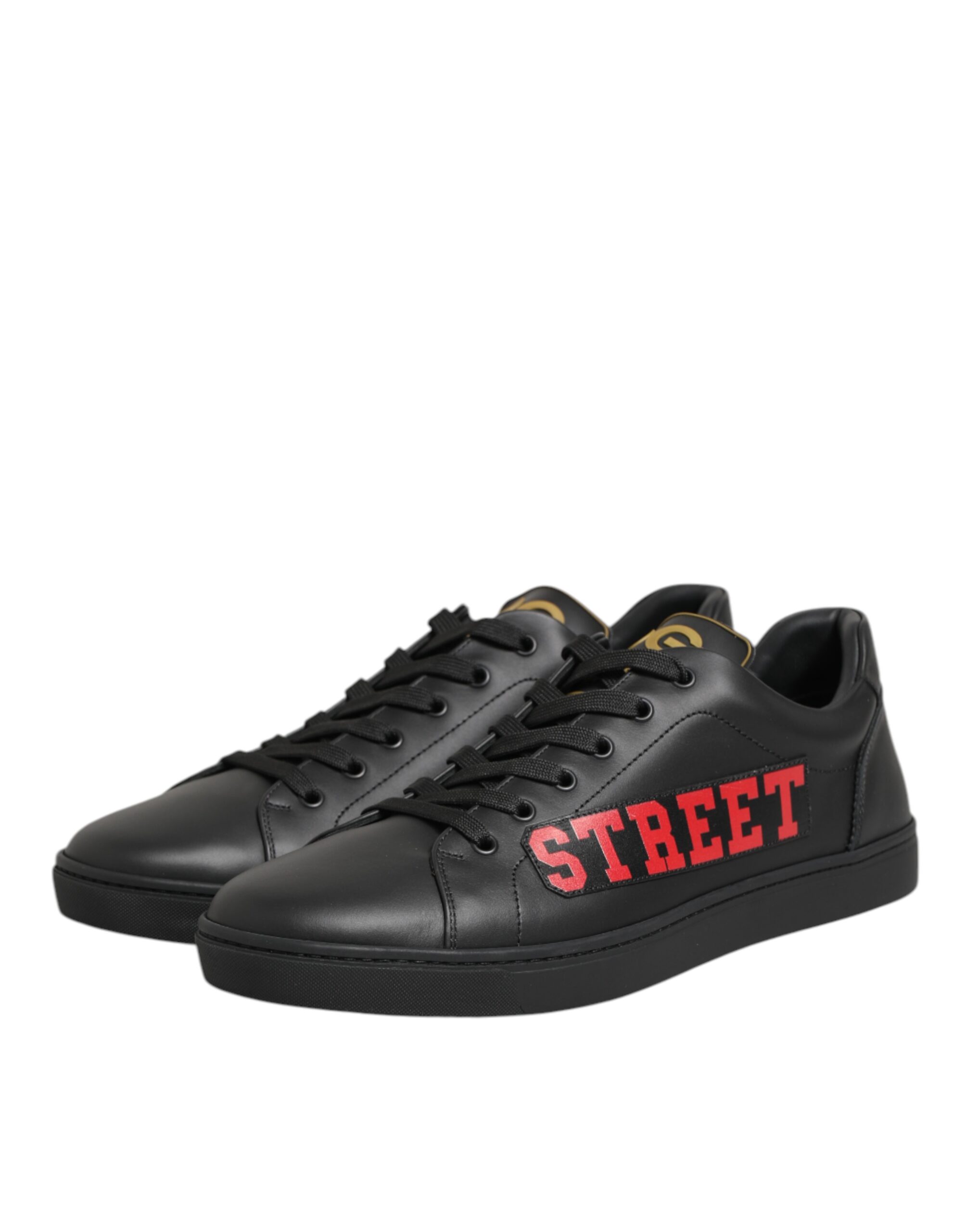 Black Street Life Low Top Sneakers designed by Dolce&Gabbana - Image 2