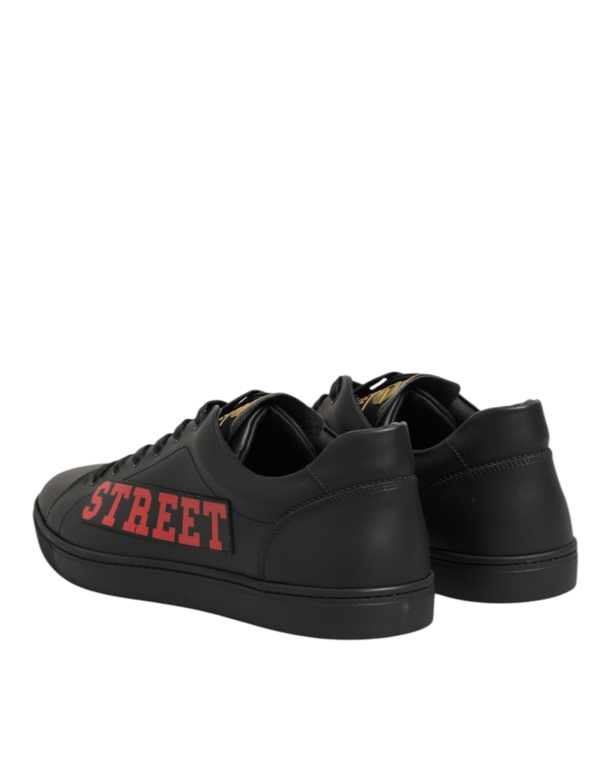Black Street Life Low Top Sneakers designed by Dolce&Gabbana - Image 5