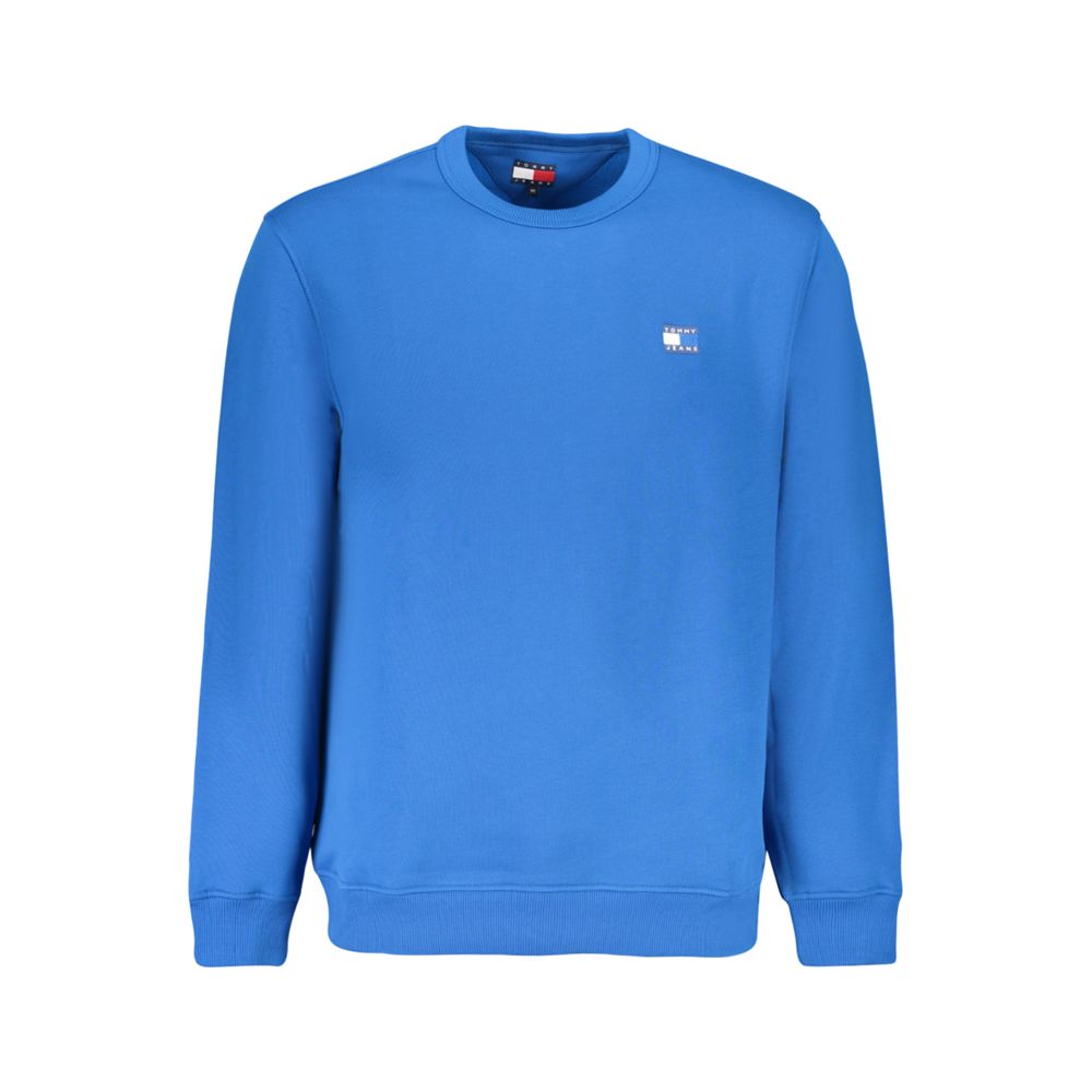 Blue Cotton Mens Sweatshirt designed by Tommy Hilfiger