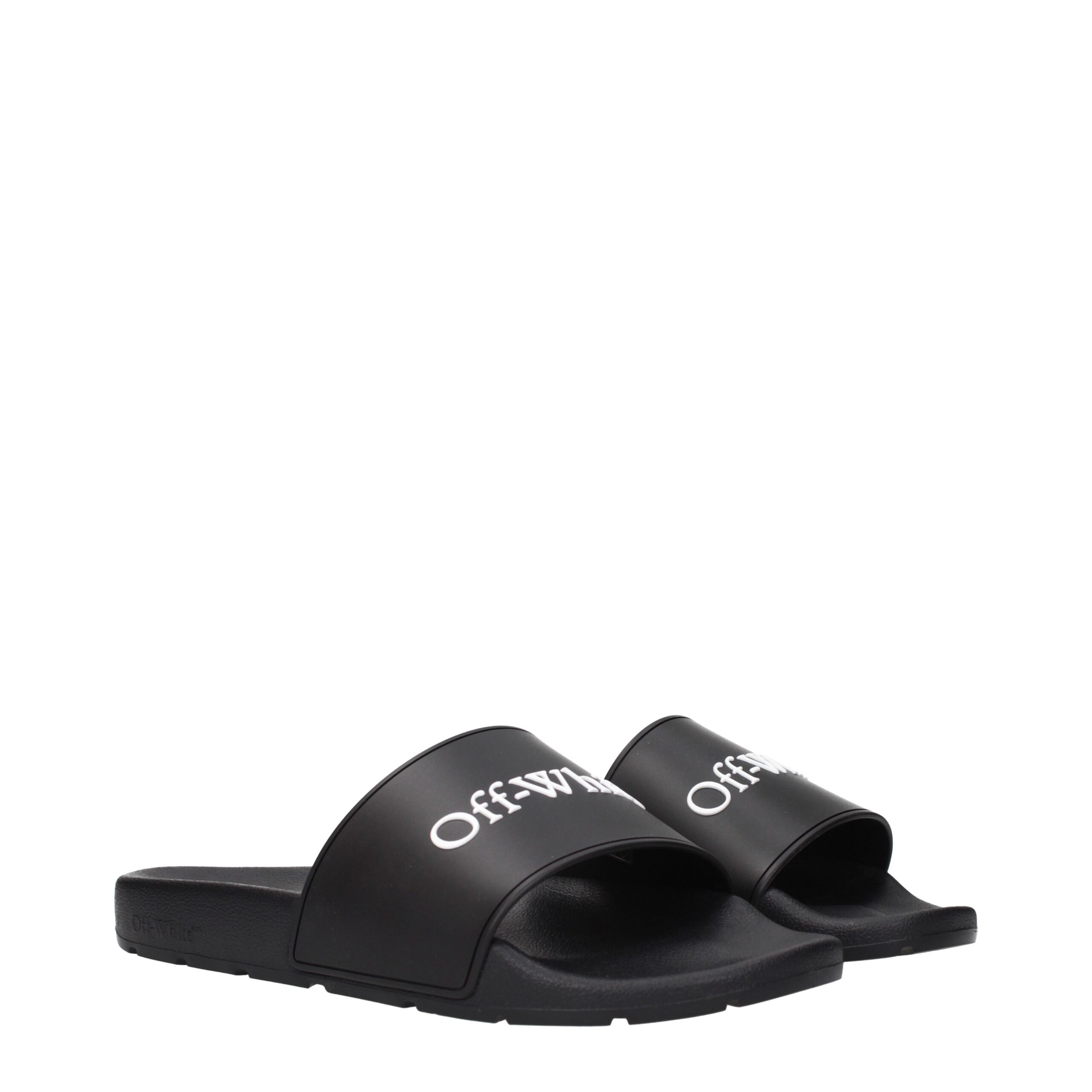 Original Black Rubber Slippers designed by Off-White - Image 2