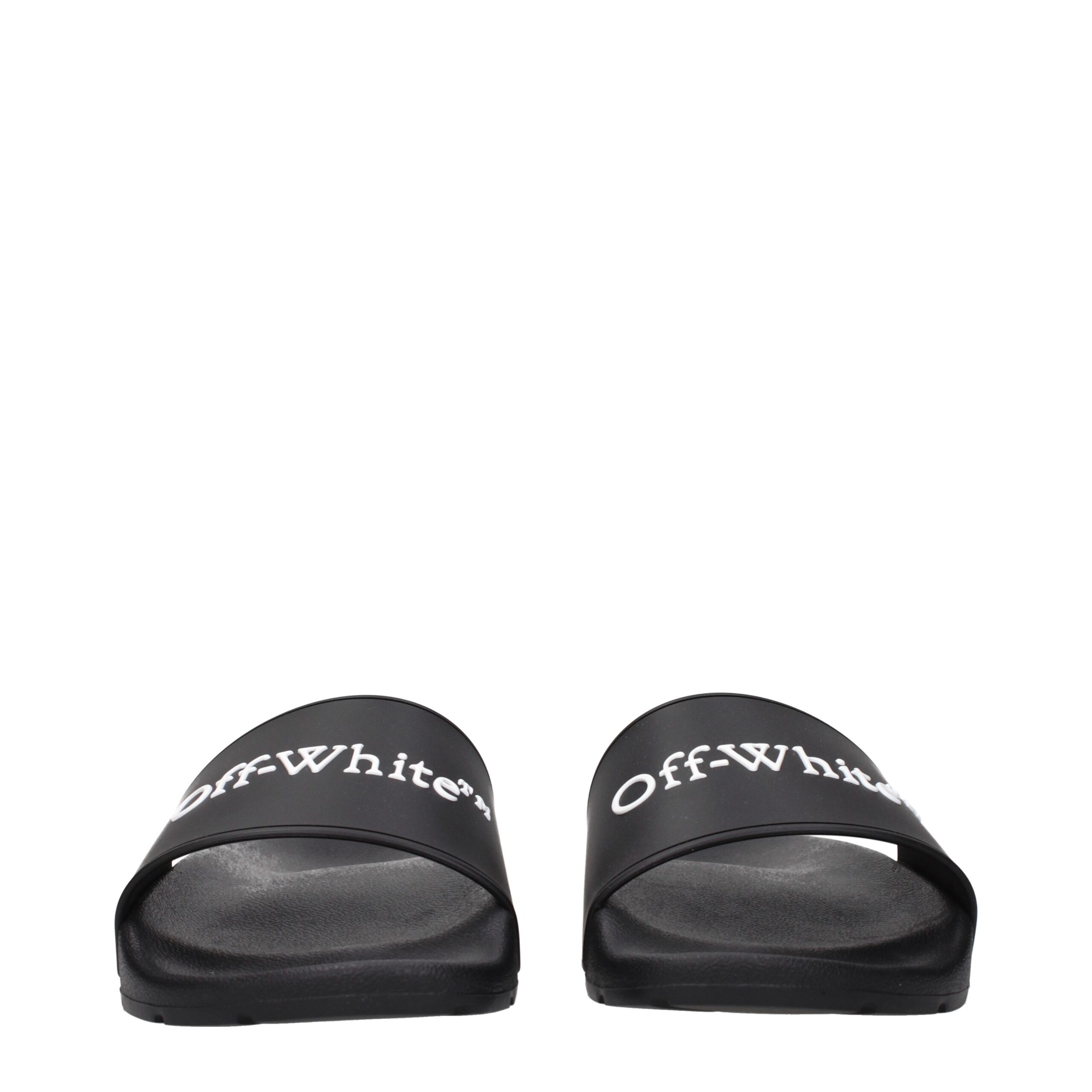 Original Black Rubber Slippers designed by Off-White - Image 3