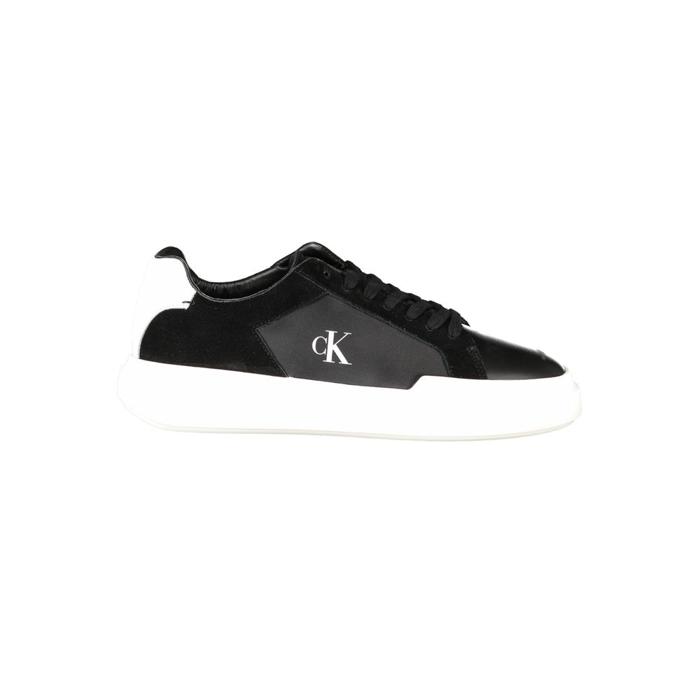 Nero Leather Men Sneaker designed by Calvin Klein