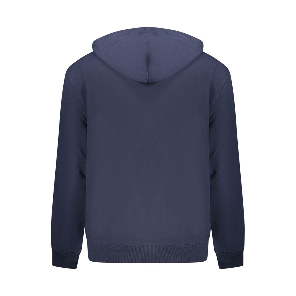 Casual Blue Cotton Men Sweatshirt designed by Calvin Klein - Image 2
