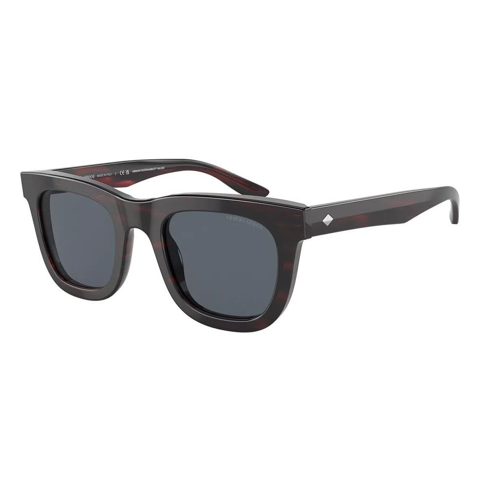 Trendy Brown Acetate Sunglasses designed by Giorgio Armani