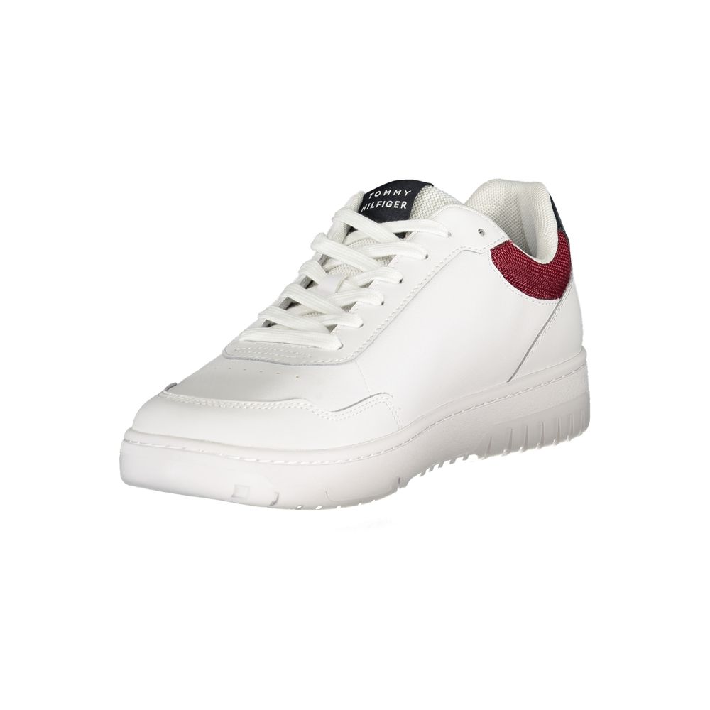 Bianco Low Top Mens Sneakers designed by Tommy Hilfiger - Image 3