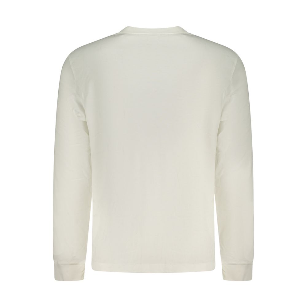 Casual White Cotton Mens T-Shirt designed by Calvin Klein - Image 2