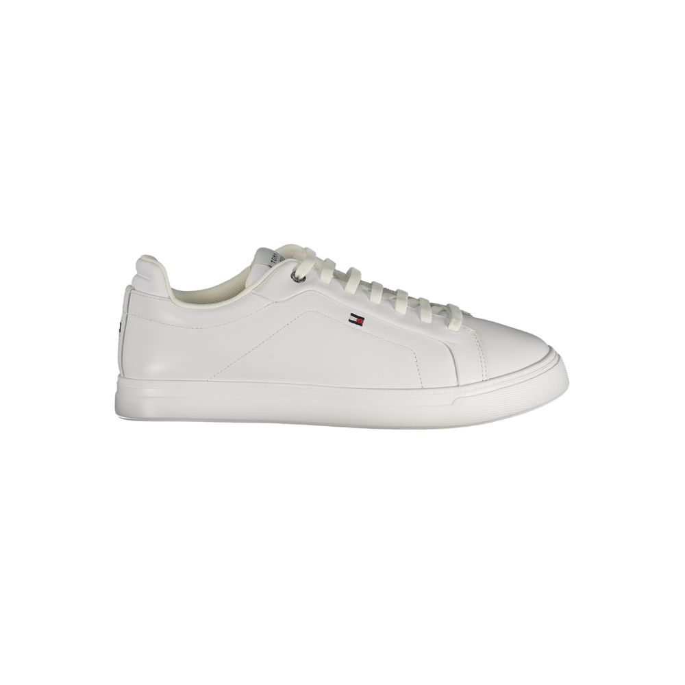 Bianco Poliuretano Uomo Sneaker designed by Tommy Hilfiger