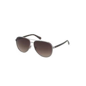 Gray Metal Mens Sunglasses designed by Guess