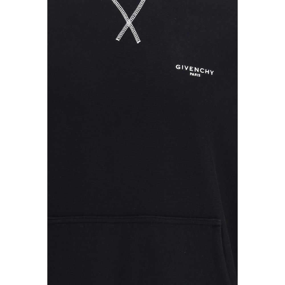 Stylish Black Soft Cotton Sweatshirt designed by Givenchy - Image 3
