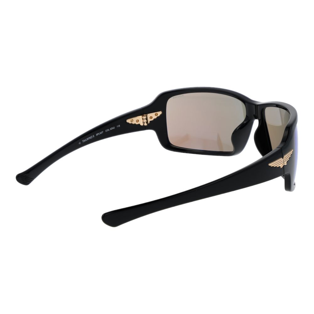Black Plastic Sunglasses - Image 3