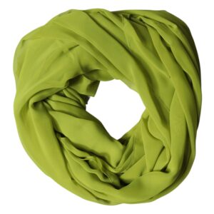 Green Polyester Neck Wrap Shawl Scarf by Dolce&Gabbana