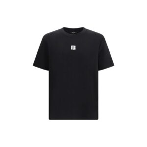 Elegant Black Soft Cotton Modal T-Shirt designed by Balmain