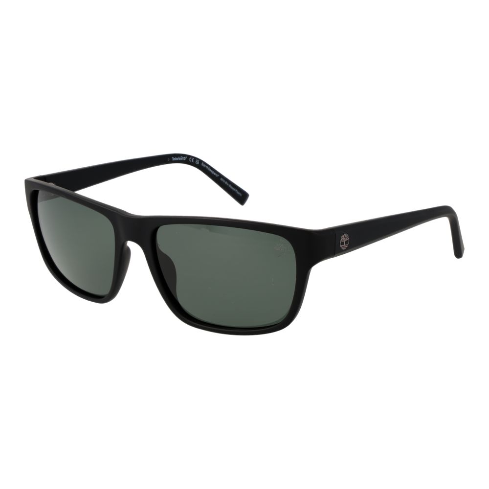 Black Stainless Steel Sunglasses designed by Timberland