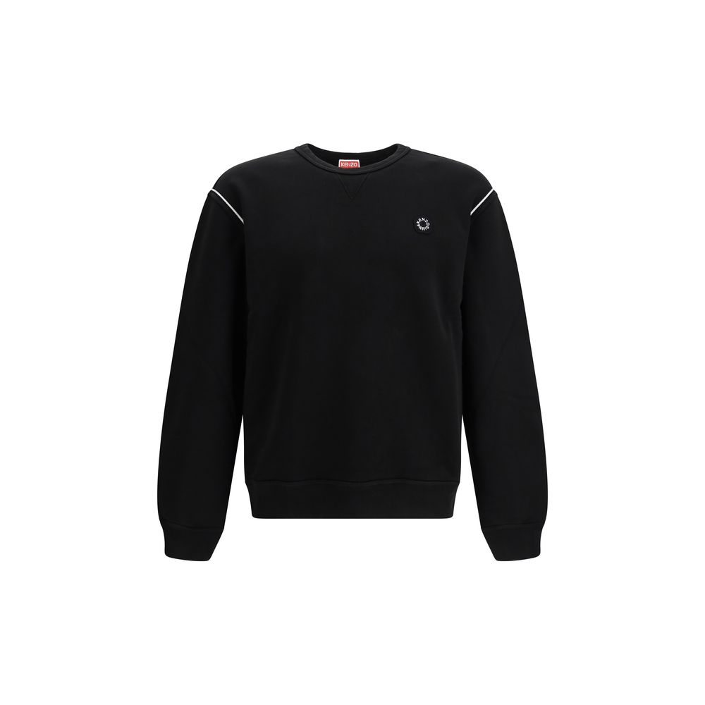 Classic Black Soft Cotton Sweatshirt designed by Kenzo