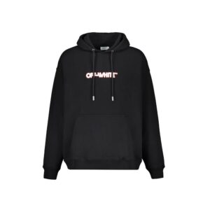 Black Cotton Sweatshirt