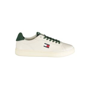 Bianco Polyurethane Men Sneaker