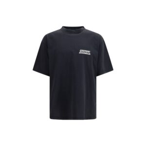 Original Black Soft Cotton T-Shirt designed by Balenciaga