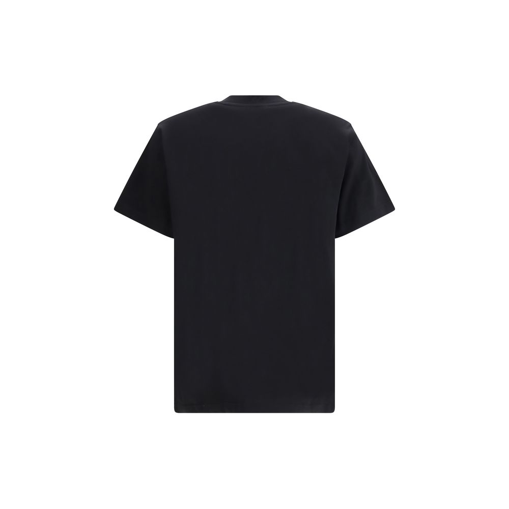 Black Cotton T-Shirt - Image 2