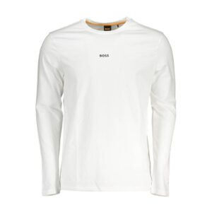 White Cotton Men T-Shirt
