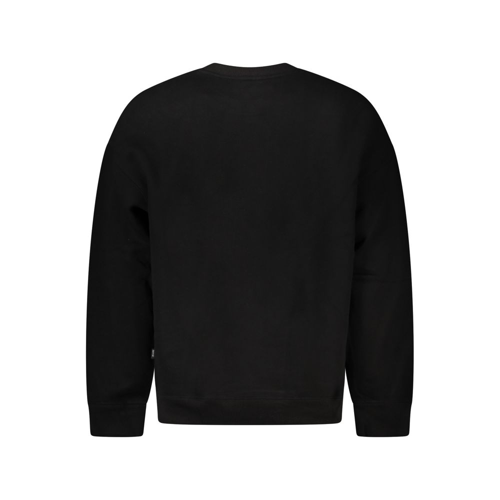 Black Cotton Men Sweater - Image 2