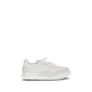 Chic White Leather Low Top Yard Sneakers designed by Givenchy