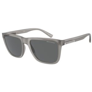 Chic Gray Resin Sunglasses designed by Emporio Armani