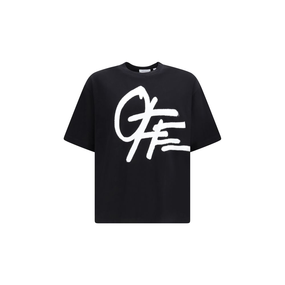 Trendy Black Soft Cotton T-Shirt designed by Off-White