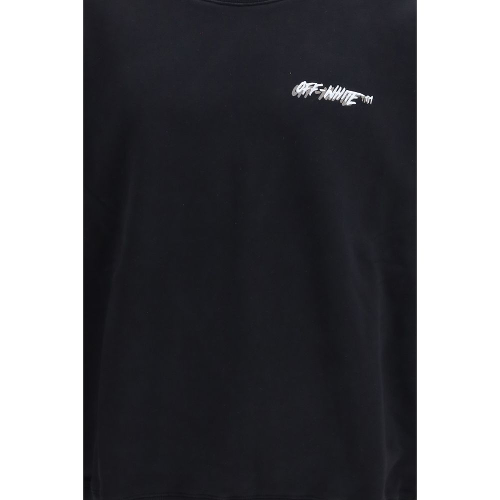 Classic Black Cotton Sweatshirt designed by Off-White - Image 3