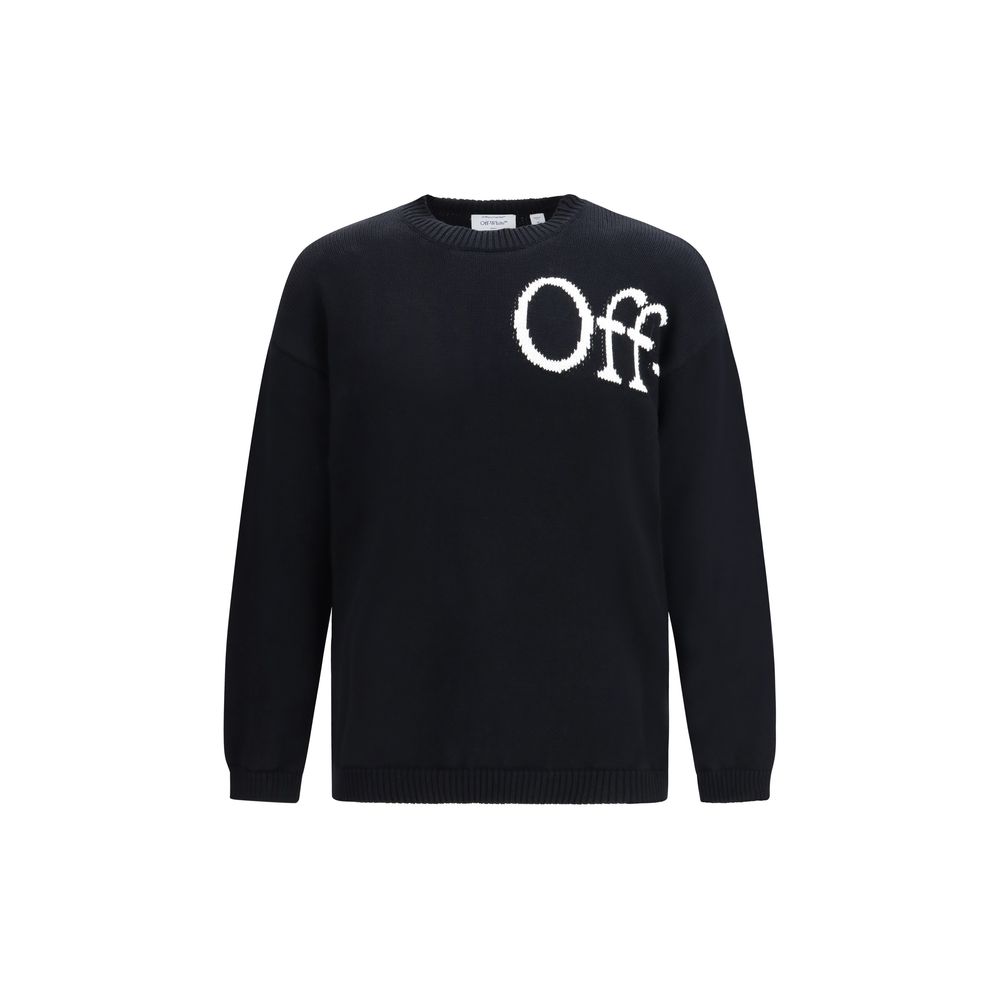 Trendy Black Cotton Bookish Sweatshirt designed by Off-White