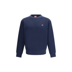 Stylish Blue Cotton Sweatshirt designed by Kenzo