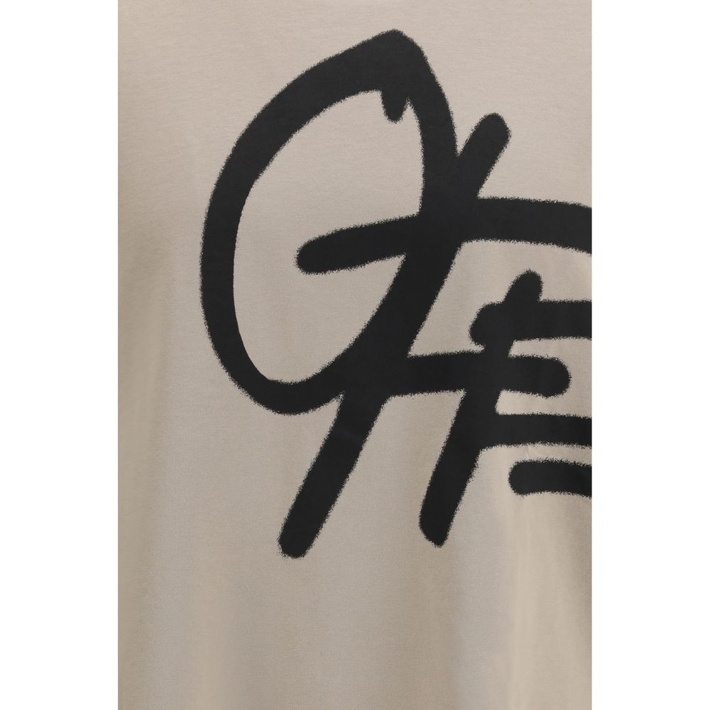 Trendy Beige Soft Cotton T-Shirt designed by Off-White - Image 3