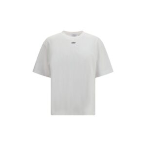 Trendy White Soft Cotton T-Shirt designed by Off-White
