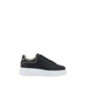Stylish Black Low Top Sneakers designed by Phillipp Plein