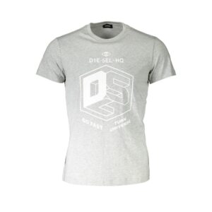 Grigio Cotton Men T-Shirt