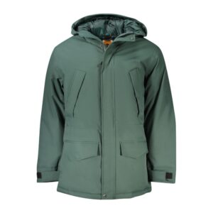 Stylish Green Polyester Mens Jacket designed by Timberland