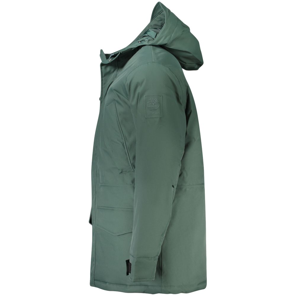 Stylish Green Polyester Mens Jacket designed by Timberland - Image 3