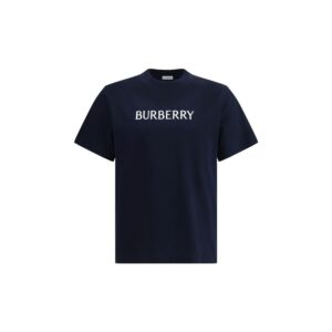 Casual Blue Soft Cotton T-Shirt designed by Burberry